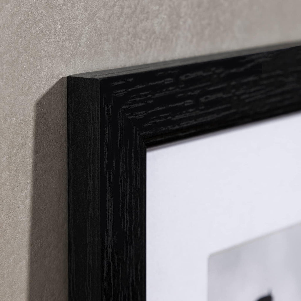 Picture Frames Set of 9, 10x10 in, Acrylic Cover, Black