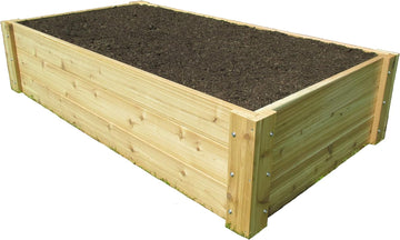 Deep Root Cedar Raised Bed Garden Kit
