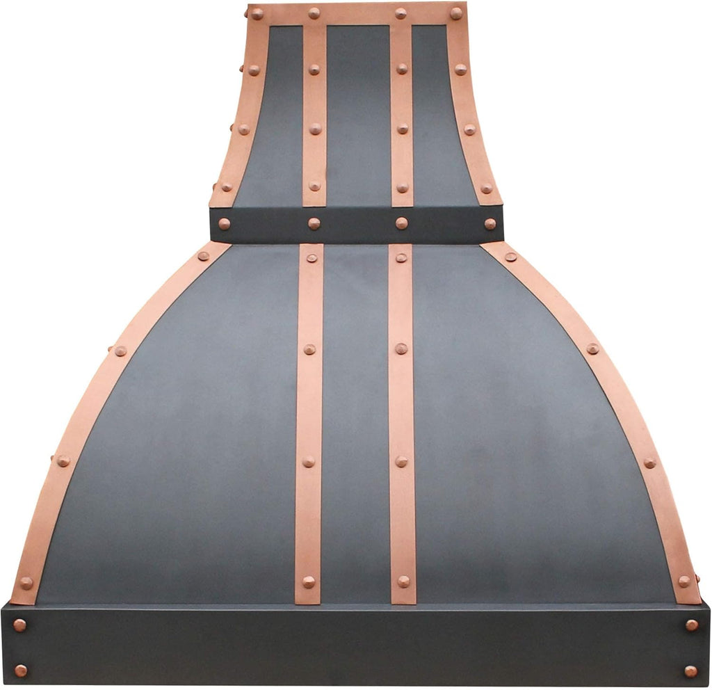 36 Inch Copper Wall Mount Range Hood Baffle Filters