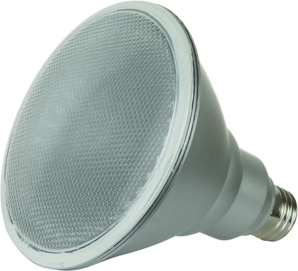 Amber LED PAR30 Reflector Light Bulb, 8 Watt, 120-220 Volts, Medium Base, 30,000 Hour Life, 30° Narrow Flood Beam