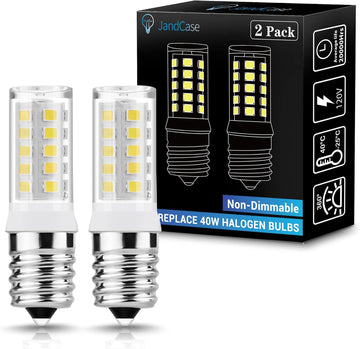 Microwave Light Bulbs Under Hood,E17 LED Bulb 40W Equivalent,6000K