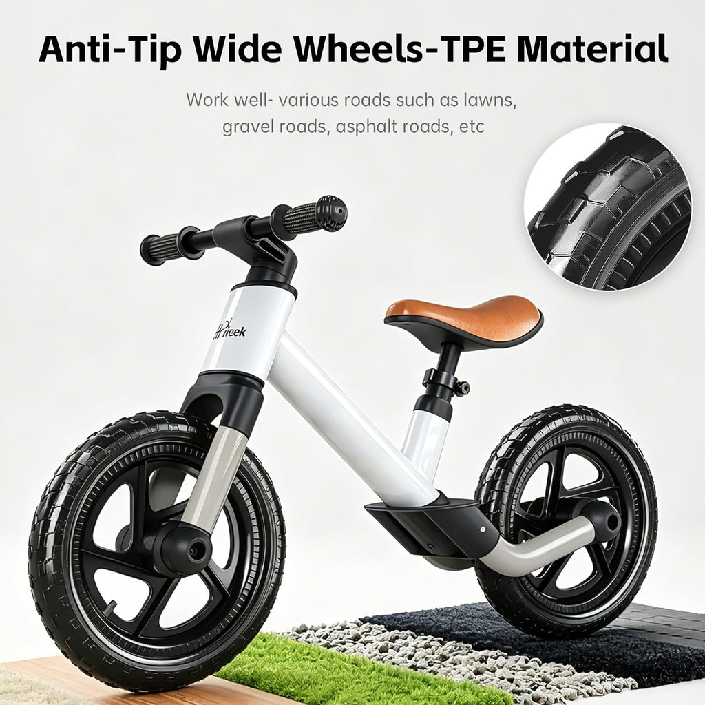Toddler Balance Bike for 2 to 5 Year Old, Adjustable Seat Training Bike for Boys Girls, No Pedal Training Bike Best