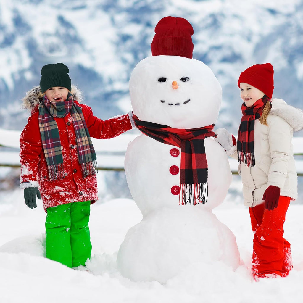 Kids Winter Hat Scarf Gloves Set