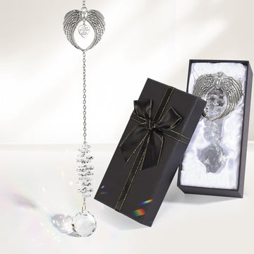Sympathy Gifts for Loss of Loved One, Unique Memorial Gift for Loss of Mom Dad Son Husband, Crystal Suncatchers, Grief