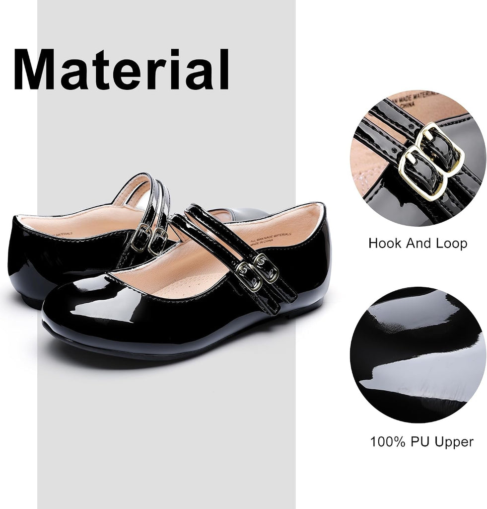 Girls Dress Shoes Mary Jane Flats