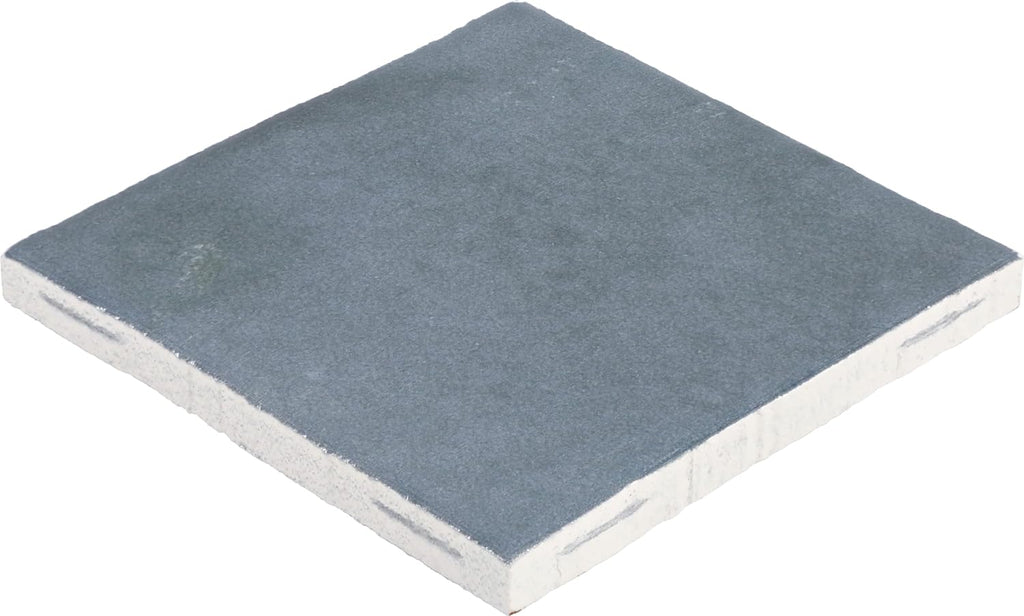 Zellige 4" x 4" Ceramic Wall Tile in Glossy Cielo (7.98 SQFT per Carton) (76 PC per Carton)