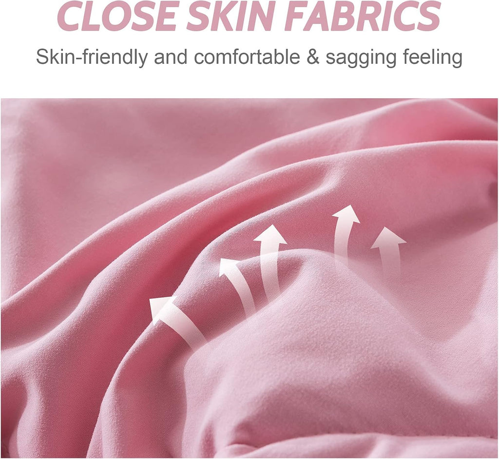 Lightweight Twin Comforter Set with 1 Pillow Sham - 2 Pieces Set