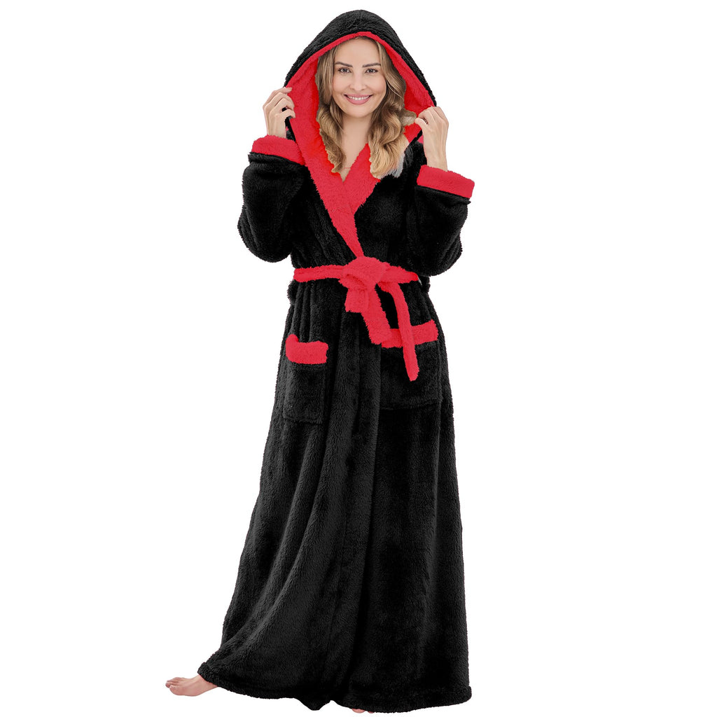 Black/Wine Red