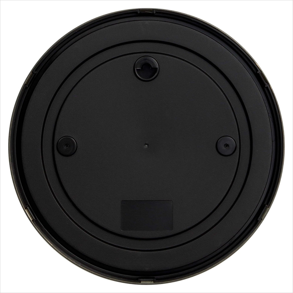 3‐Pack 10" Black Round Wall Mirror Set