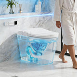 TOTTE One-Piece Smart Toilet, Premium Care with Women's Front Wash, Auto Open Lid, Instant Warm Water & Warm Air Dryer