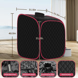 Portable Steam Sauna at Home, 9 Levels Heating, Sauna Tent for Home with Steamer and Folding Chair