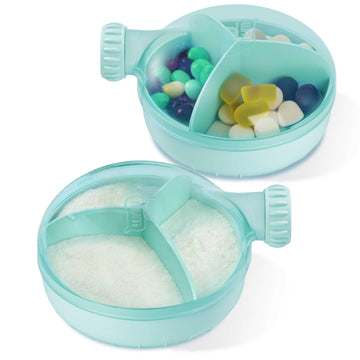 6Oz Baby Formula Dispenser Airtight Leak Proof Travel Milk Container 2 Pack