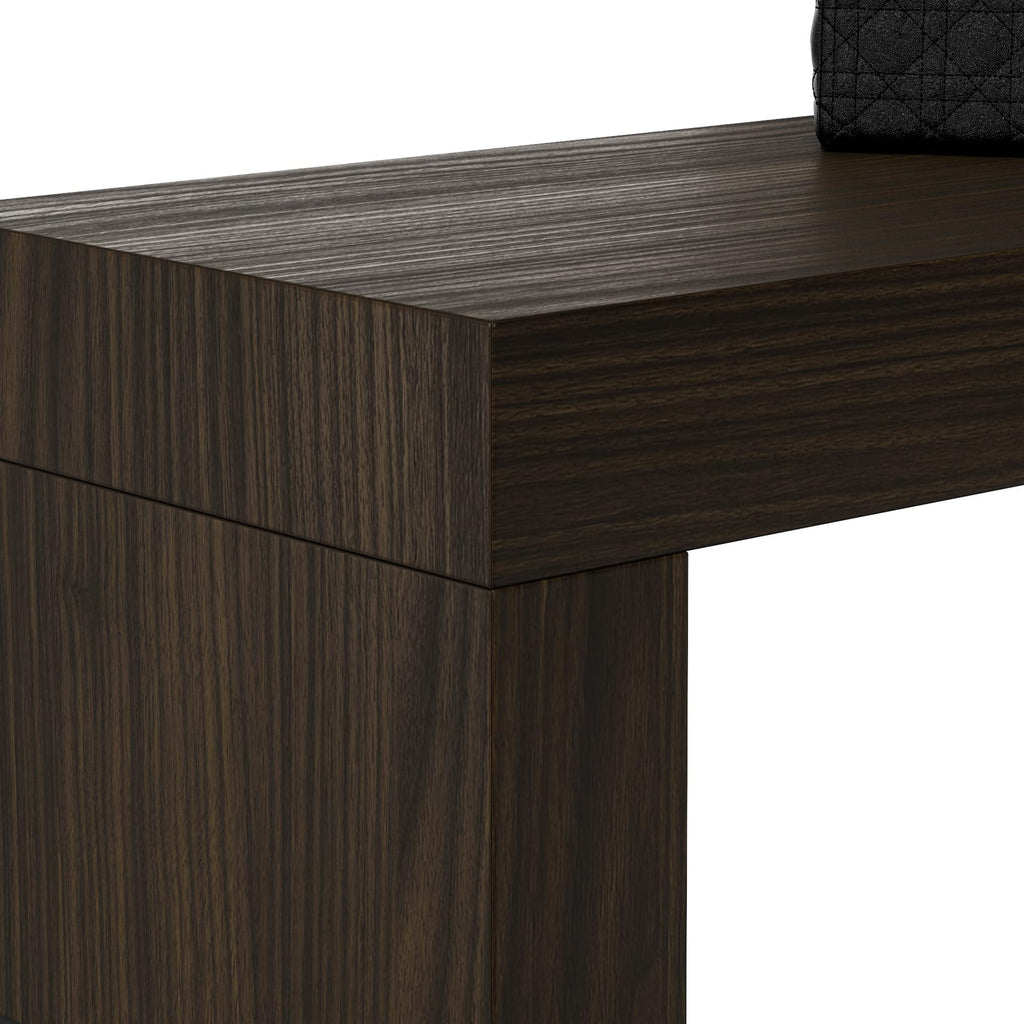 Evolution Tall Kitchen Bar Table Made in Italy | Space Saving, Counter Height Table for 6 | Modern Breakfast Bar