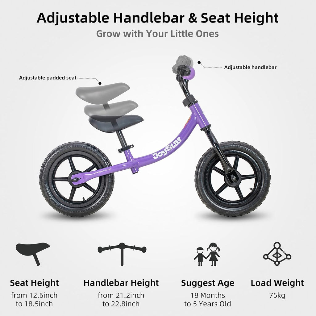 Toddler Balance Bike 2 Year Old, Ideal Gift for 2-3 Boys Girls