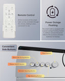 Smart Toilet,One Piece Bidet Toilet for Bathroom with Auto Open & Close Lid and Seat,Warm Water and Dry,Heated