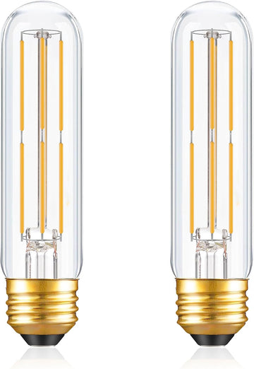 Dimmable E26 T10 LED Bulb Tube Light Bulbs 6W,2700K Solf White 600LM