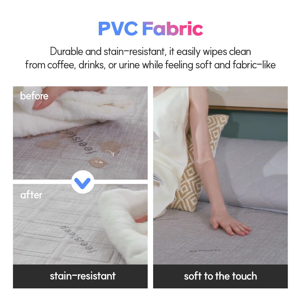 Feelsleep Electric Water Cooling and Heating Mattress Topper, Smart App Controlled Bed Temperature System 65-115°F