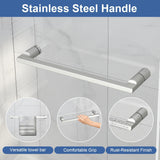 Semi Frameless Pivot Shower Door 42-48" W x 72" H