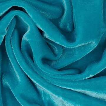 Knit Turquoise Fabric By The Yard