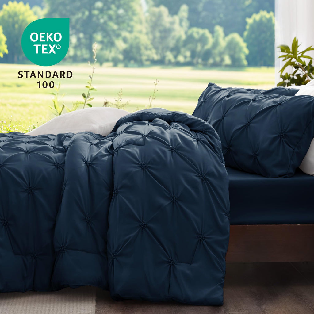 Comforter Set Navy, Fluffy & Soft Comforter