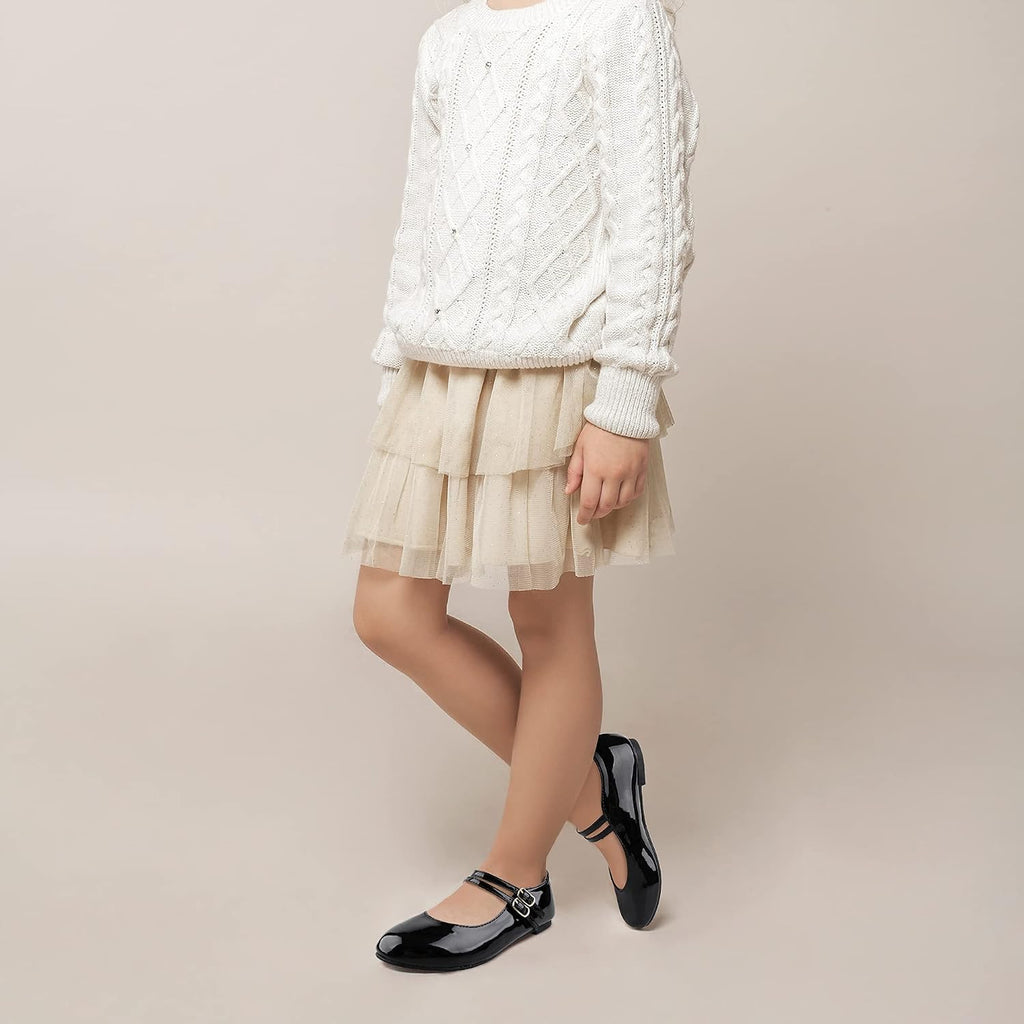 Girls Dress Shoes Mary Jane Flats