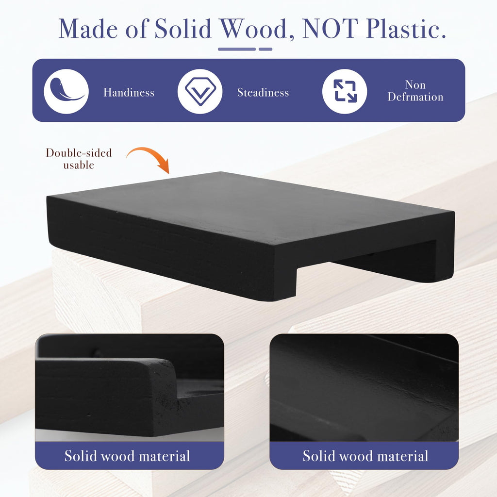 Small Wall Shelf, Floating Shelves for Wall, Mini Display Ledge With Lip