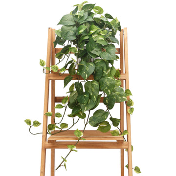 Fake Plants Artificial Plants Indoor Faux Plant Decor Silk Realistic Hanging Plants Potted Aesthetic Fake Pothos for