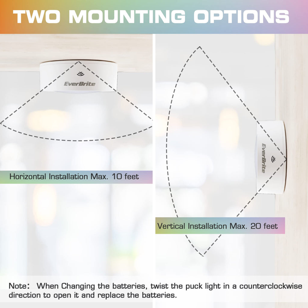 Puck Lights with Remote, RGB 13 Color Changing Lights with Dimmer