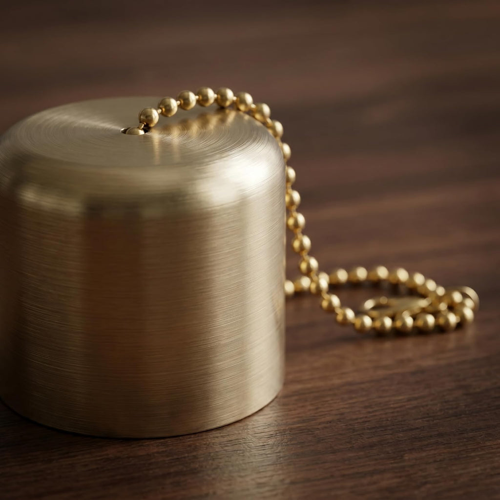 6Pack Brass Tiki Torch Snuffer Covers, Durable Candle Wick Trimmer & Extinguisher Set, Multi-Purpose Wick Dimmers