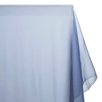 Sparkle Crystal Sheer Organza Fabric Shiny for Fashion, Crafts, Decorations 60 (Navy Blue, 1 Yard)