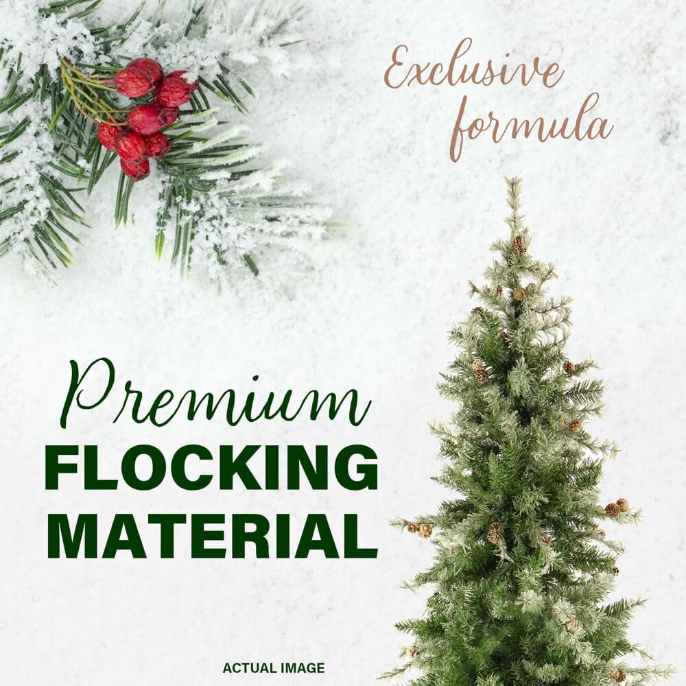 Ft. Buffalo Fir Slim Christmas Tree, Unlit, Decoration