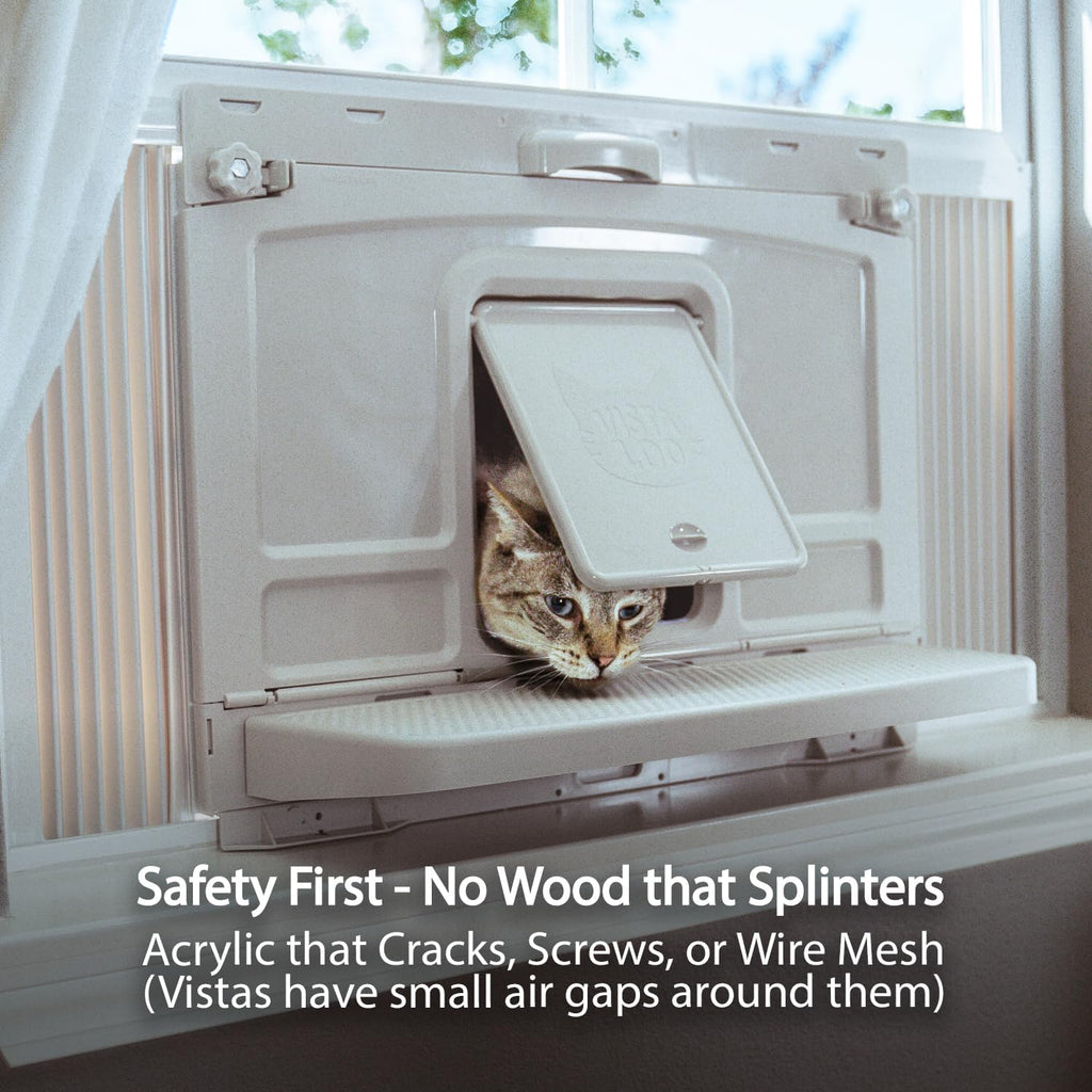Premier Window Cat Box - Window Catio, Perch, & Freshness System