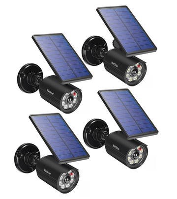 Solar Motion Lights Outdoor IP67 Waterproof Security Flood Lights 3600mAh for Garage, Driveway, Path, Patio