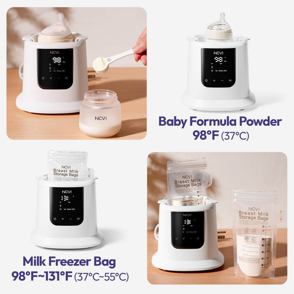 Baby Milk Warmer, 8 in 1, Fast Heating, Timer
