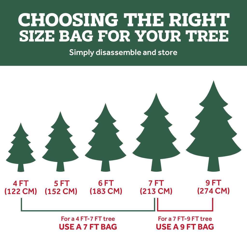 Upright Christmas Tree Storage Bag With Drawstring Hem - Oxford Waterproof Fabric Christmas Tree Bag For Storage Box
