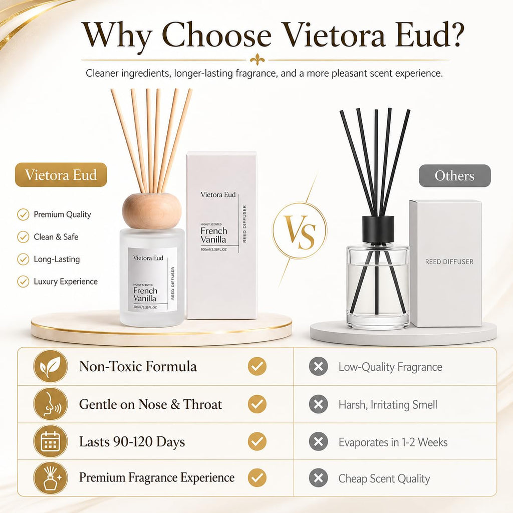 French Vanilla Reed Diffuser, 3.5 Fl Oz