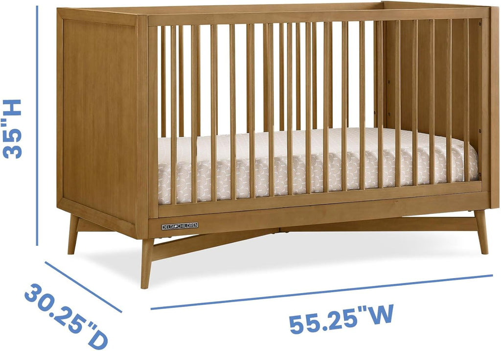 Dylan 4-in-1 Convertible Crib, Acorn