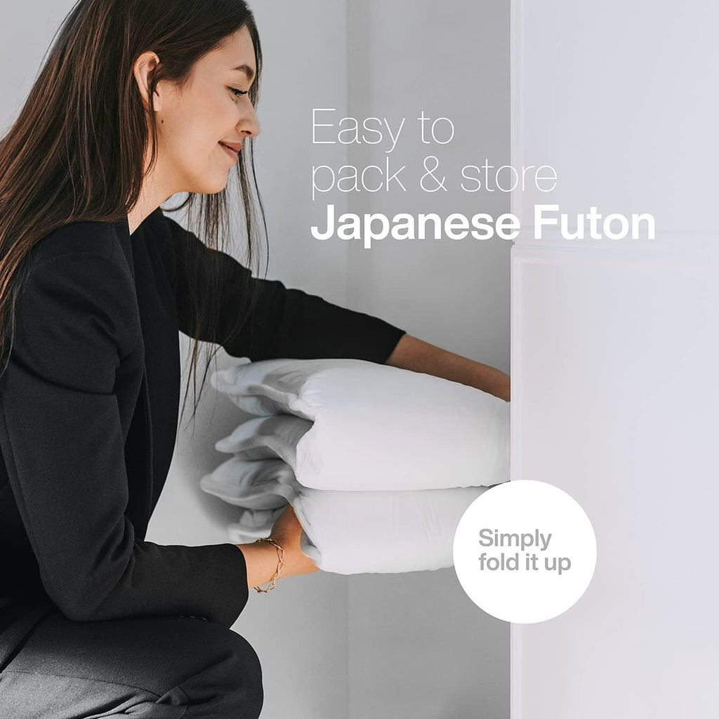 Japanese Shiki Futon Foldable Mattress for Sleep & Travel - Long