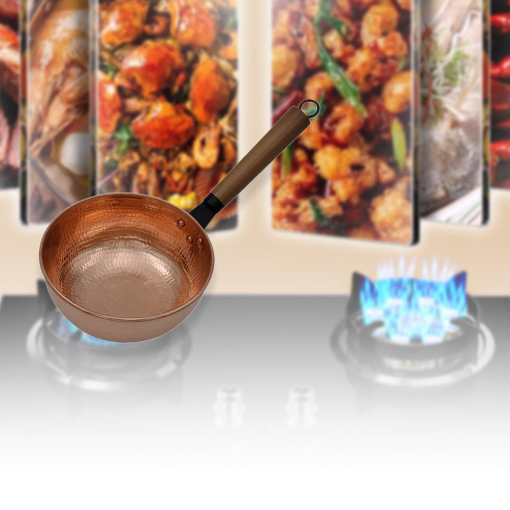 Stockpot Saucepan Multifunctional Small Cookware Copper Sauce Pan Soup Pot for Restaurant Household Boiling Camping
