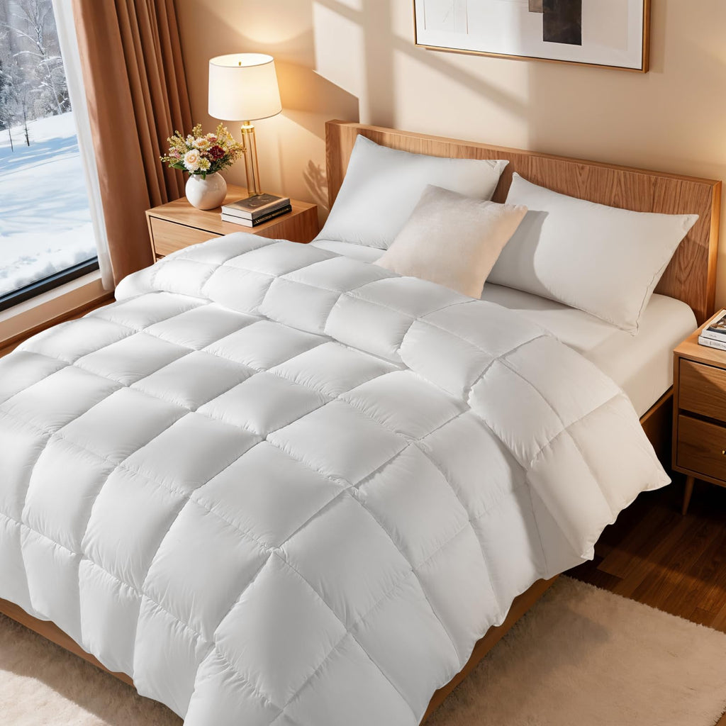 75% Canadian Luxury Goose Down Comforter Duvet Insert Oversized King Size