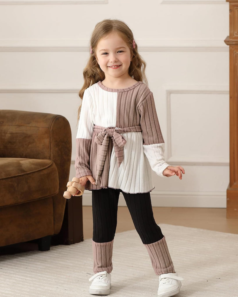Toddler Baby Girl Clothes Fall Winter Outfit Soft Pants Sets 6M