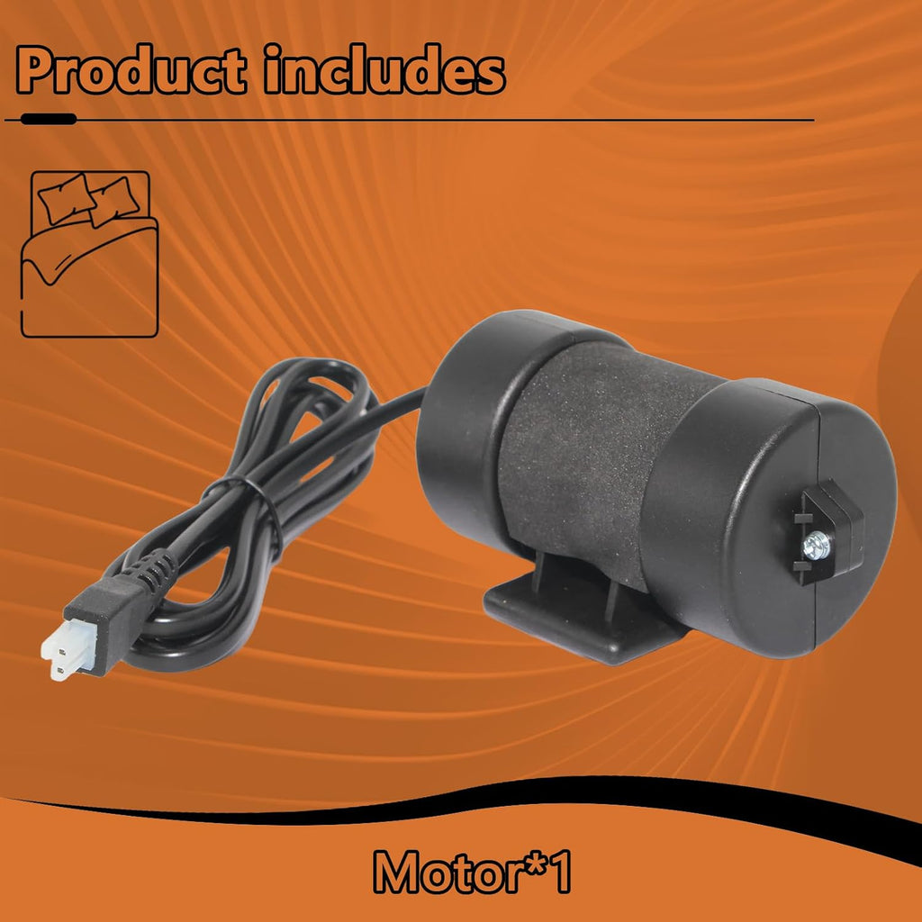 ZYT-36S-42 Adjustable Bed Massage Motor Replacement for Head & Foot Areas, 24V, 2500 RPM