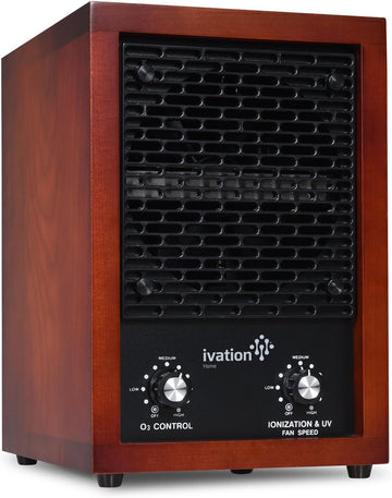 5-in-1 HEPA Air Purifier & Ozone Generator, Ionizer & Deodorizer for Up to 3,700 Sq/Ft - Included HE