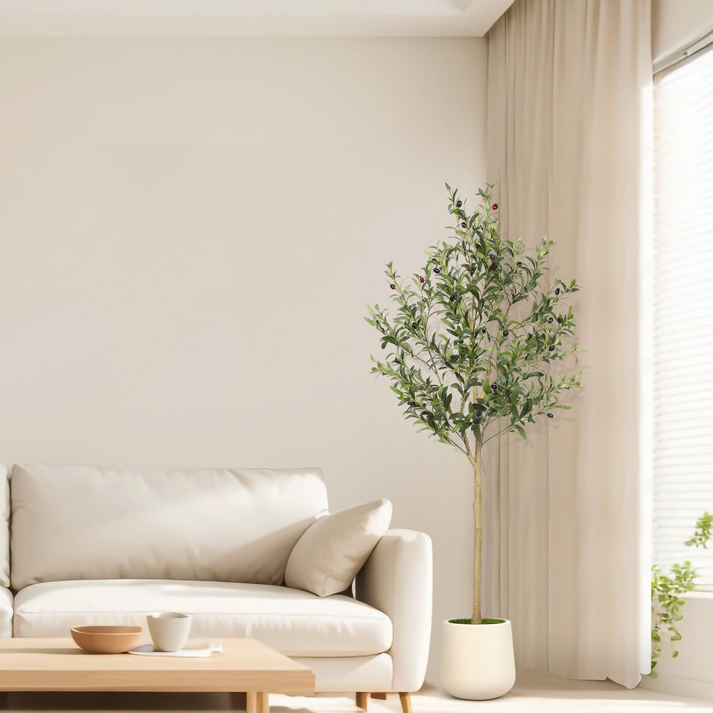 5ft Olive Trees Artificial Indoor with Realistic Appearance