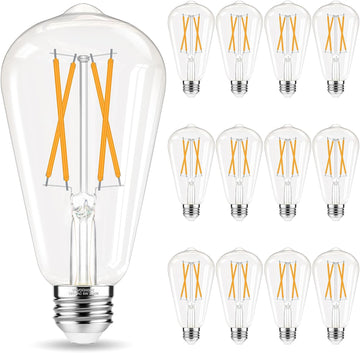 E26 LED Bulb, Soft White 2700K Edison Bulbs, 60 watt Equivalent