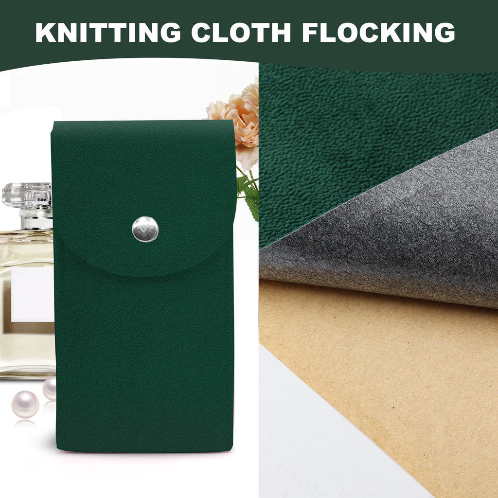 Removable Velvet Fabric Self Adhesive Felt Fabric Liner Green Velvet Drawer Liner for Jewelry Drawer Craft Felt