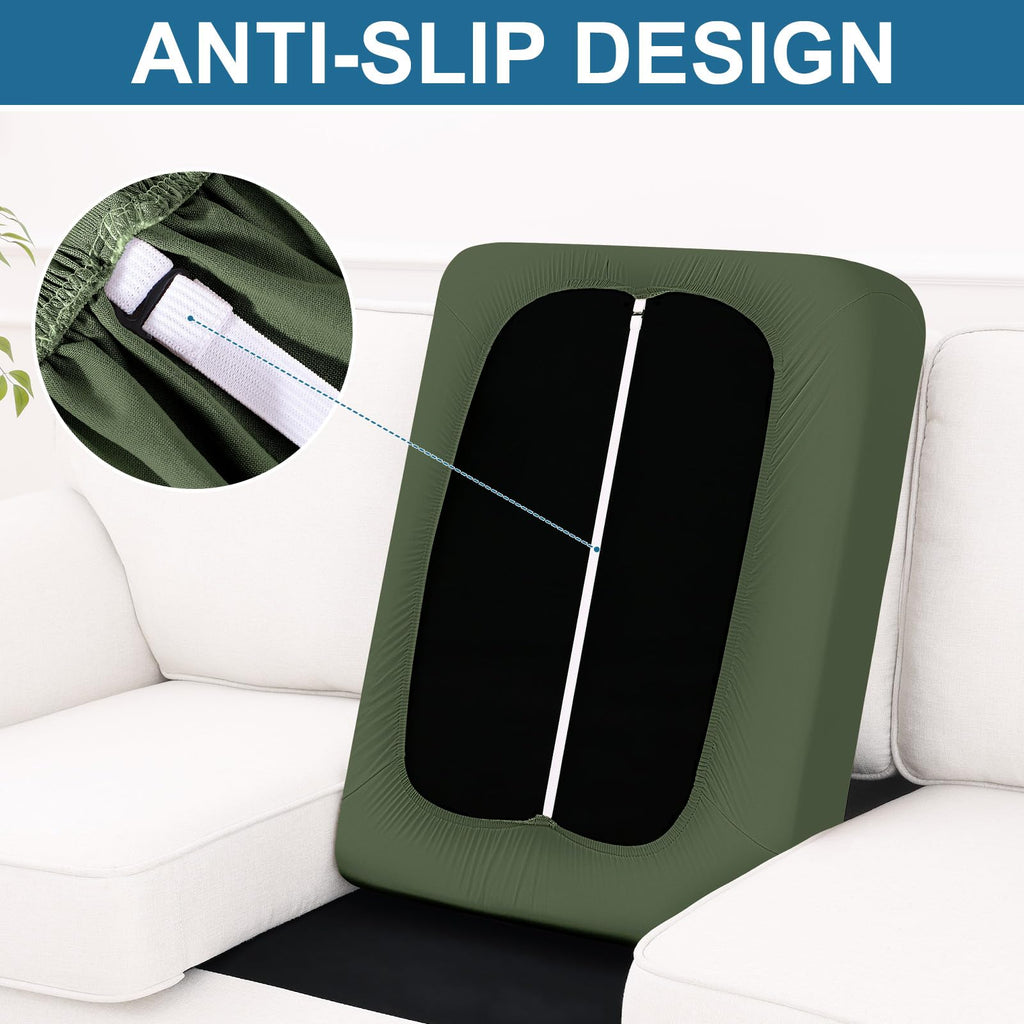 Couch Cushion Covers, Stretch Couch Covers for Sofa
