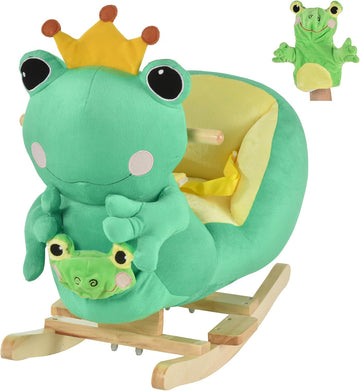 Kids Ride-On Rocking Horse Toy Frog Style Rocker 18-36 Months