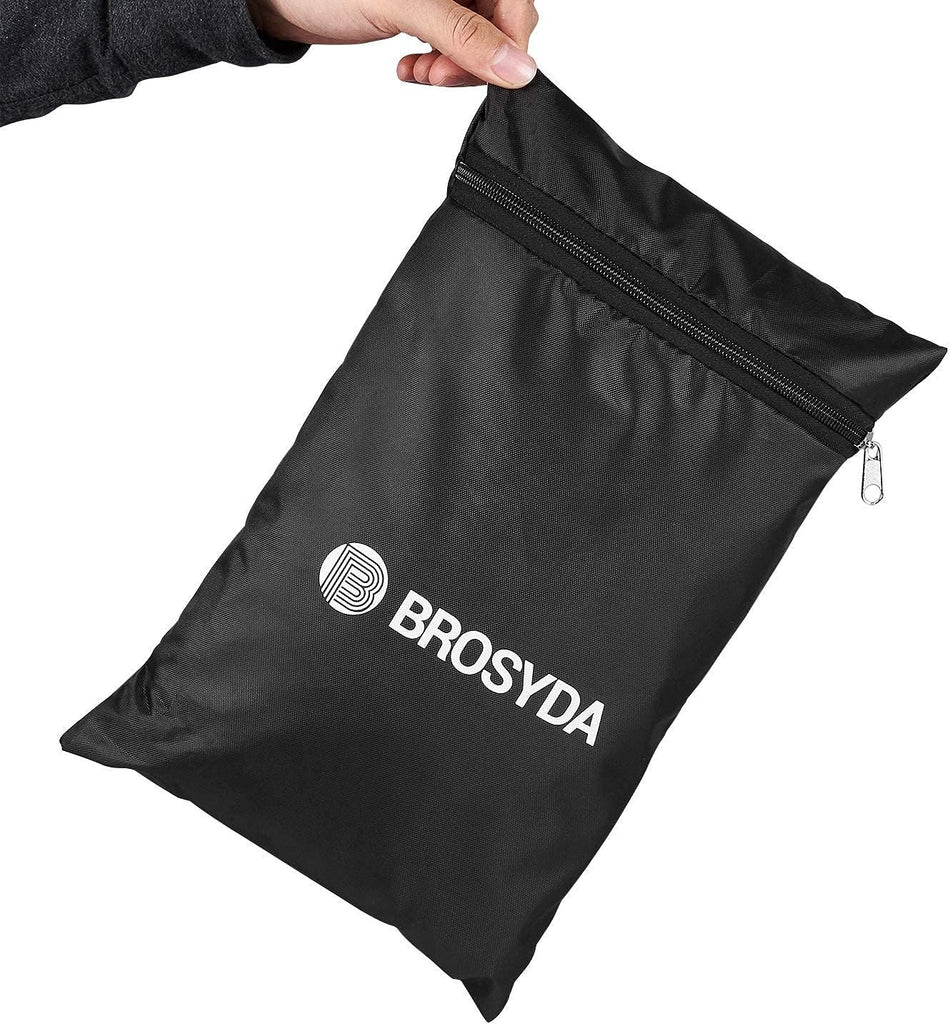 Waterproof Outdoor Patio Furniture Covers 108"L×82"W×28"H Black | Rain, Dust & UV Protection; Heavy-duty Oxford