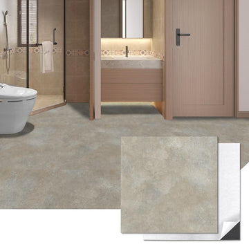 30-Pack Peel and Stick Vinyl Floor Tiles, 12 x 12 in, Slate
